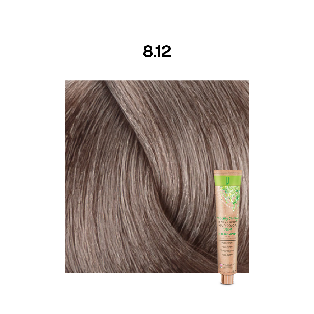 JJ Permanent Colour: Ash Pearl