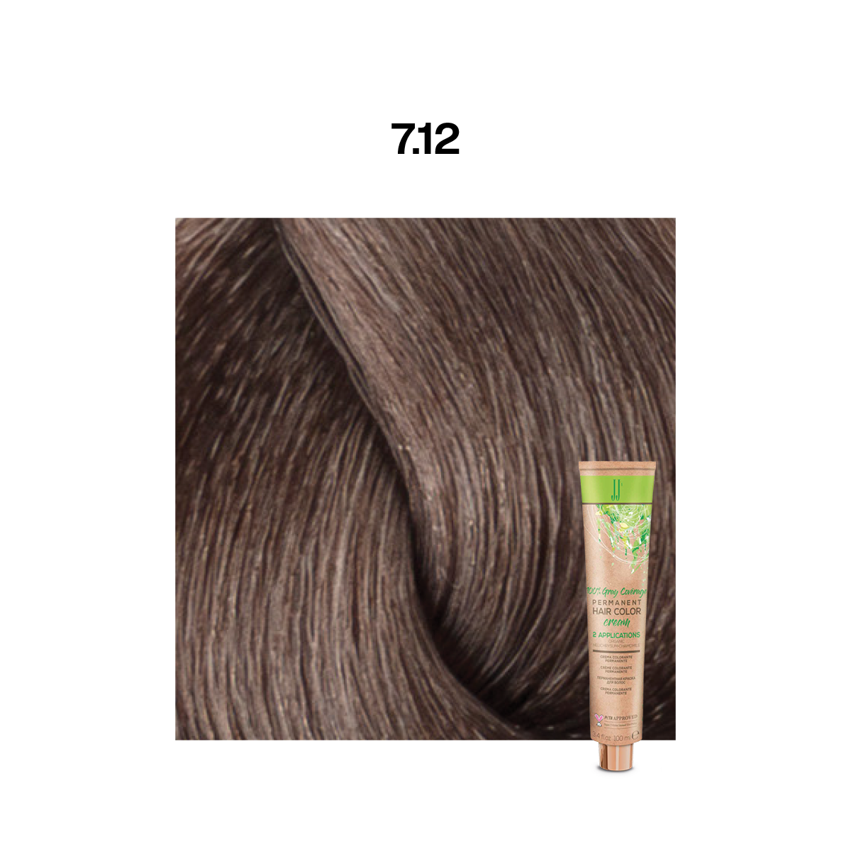 JJ Permanent Colour: Ash Pearl
