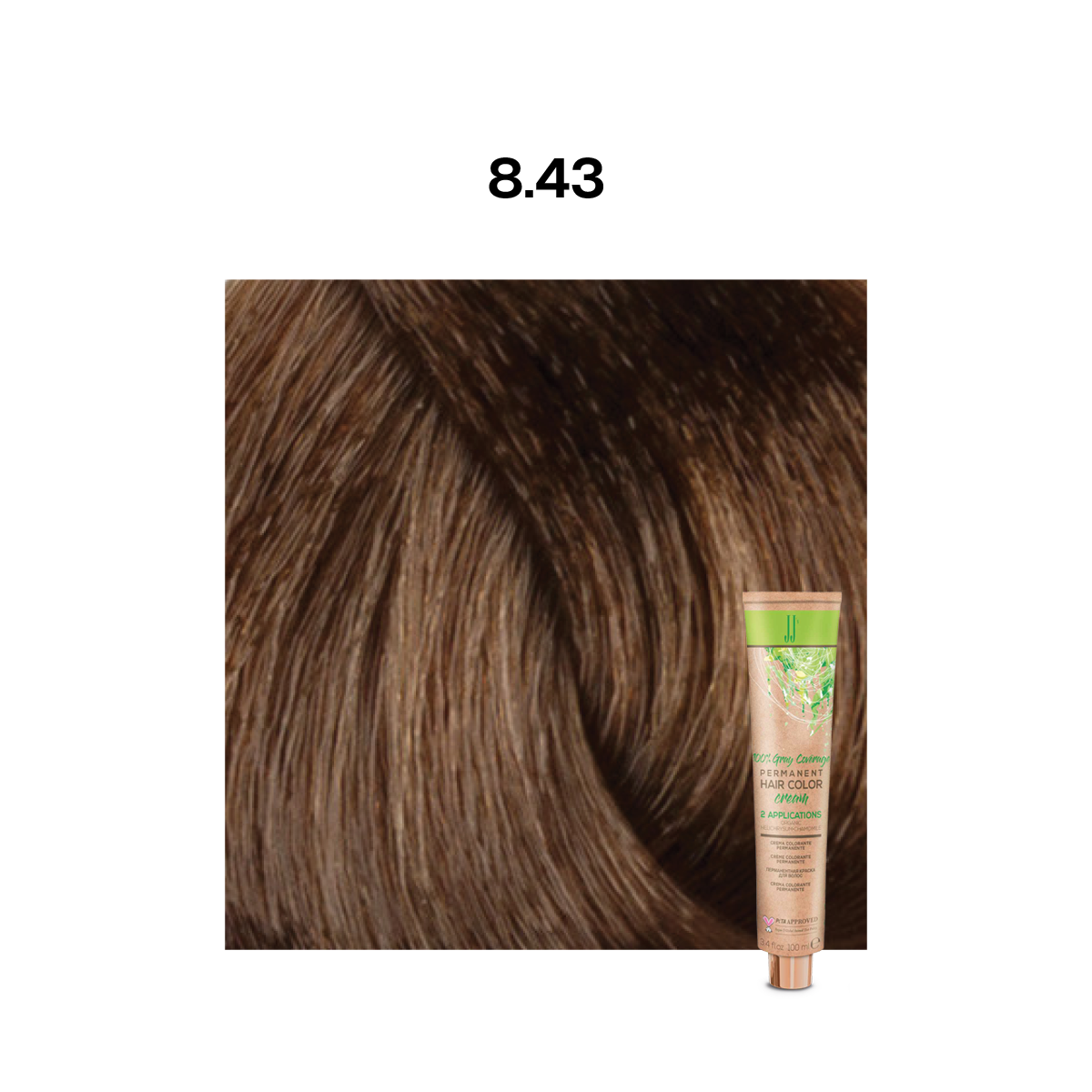 JJ Permanent Colour: Copper Gold