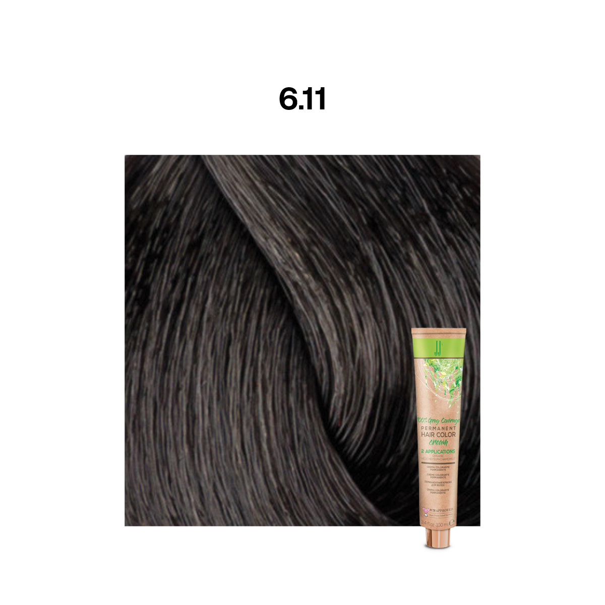 JJ Permanent Colour: Intense Ash