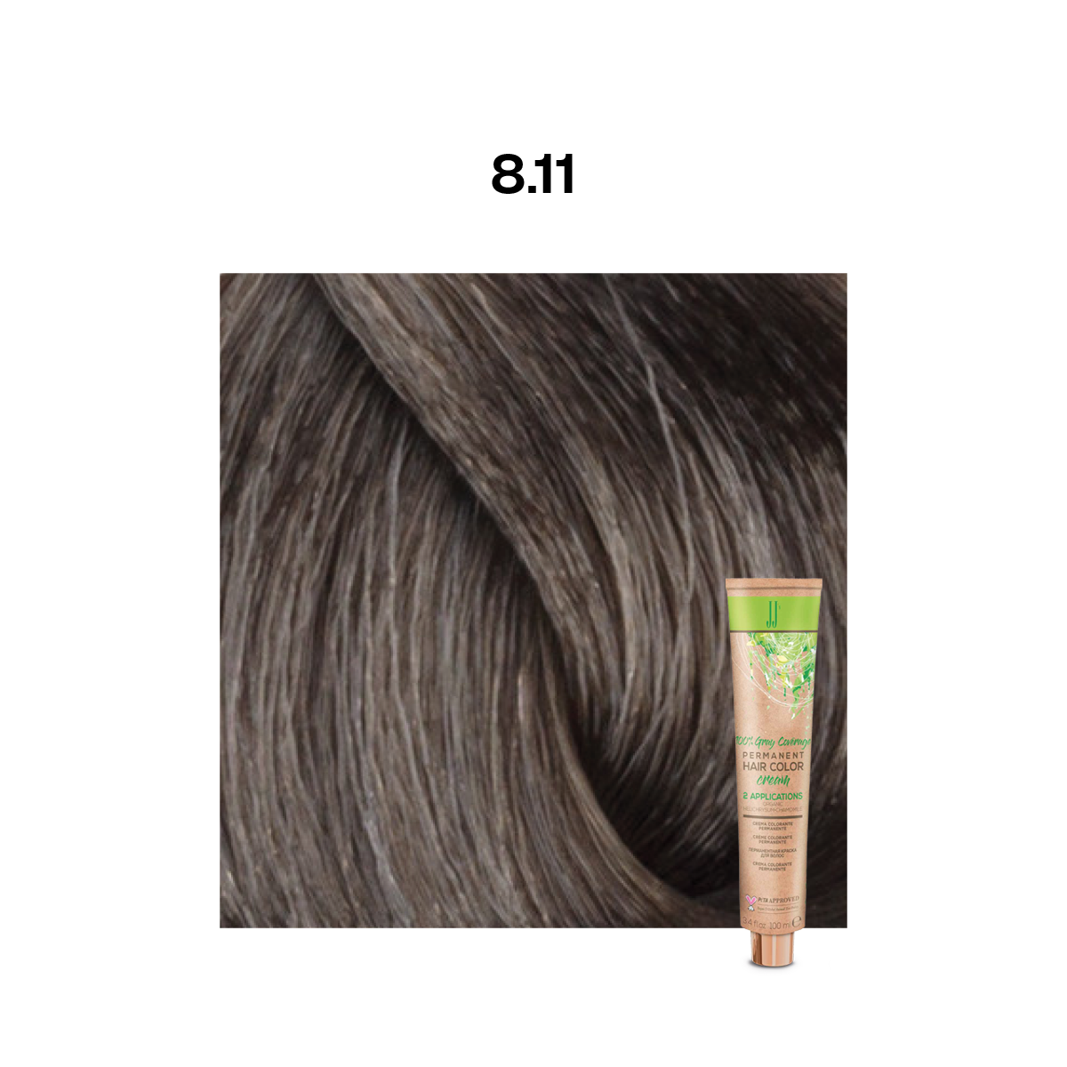 JJ Permanent Colour: Intense Ash