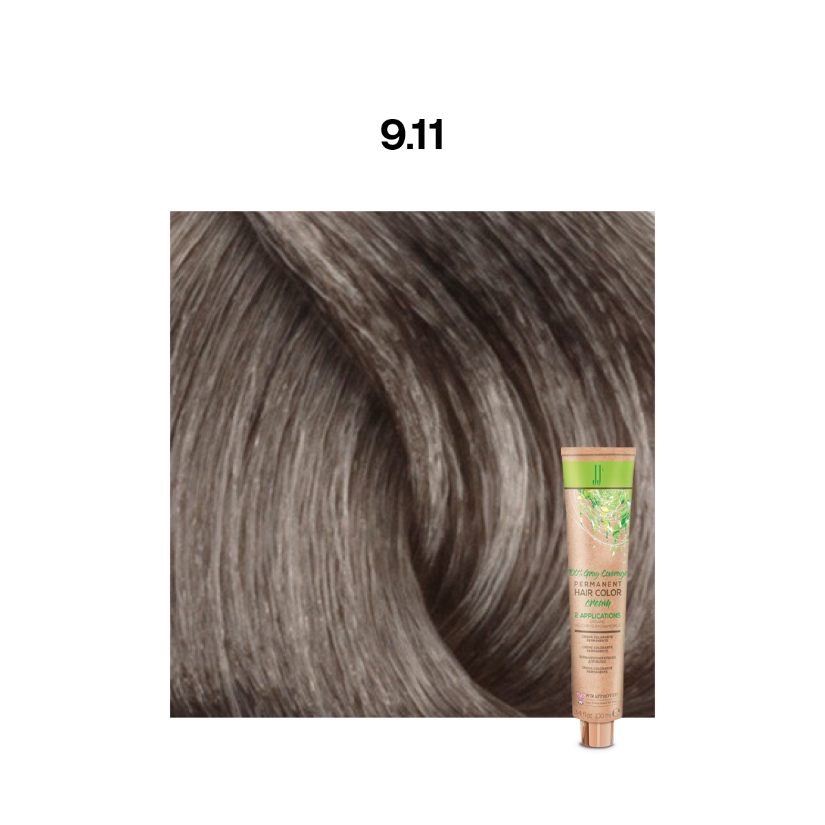 JJ Permanent Colour: Intense Ash