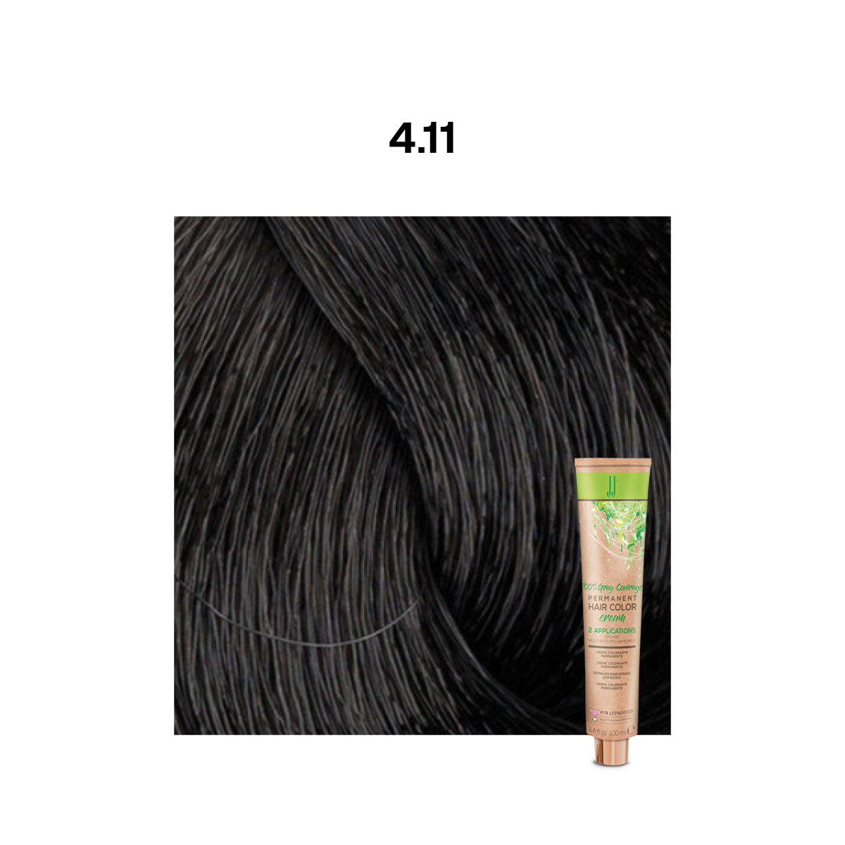 JJ Permanent Colour: Intense Ash