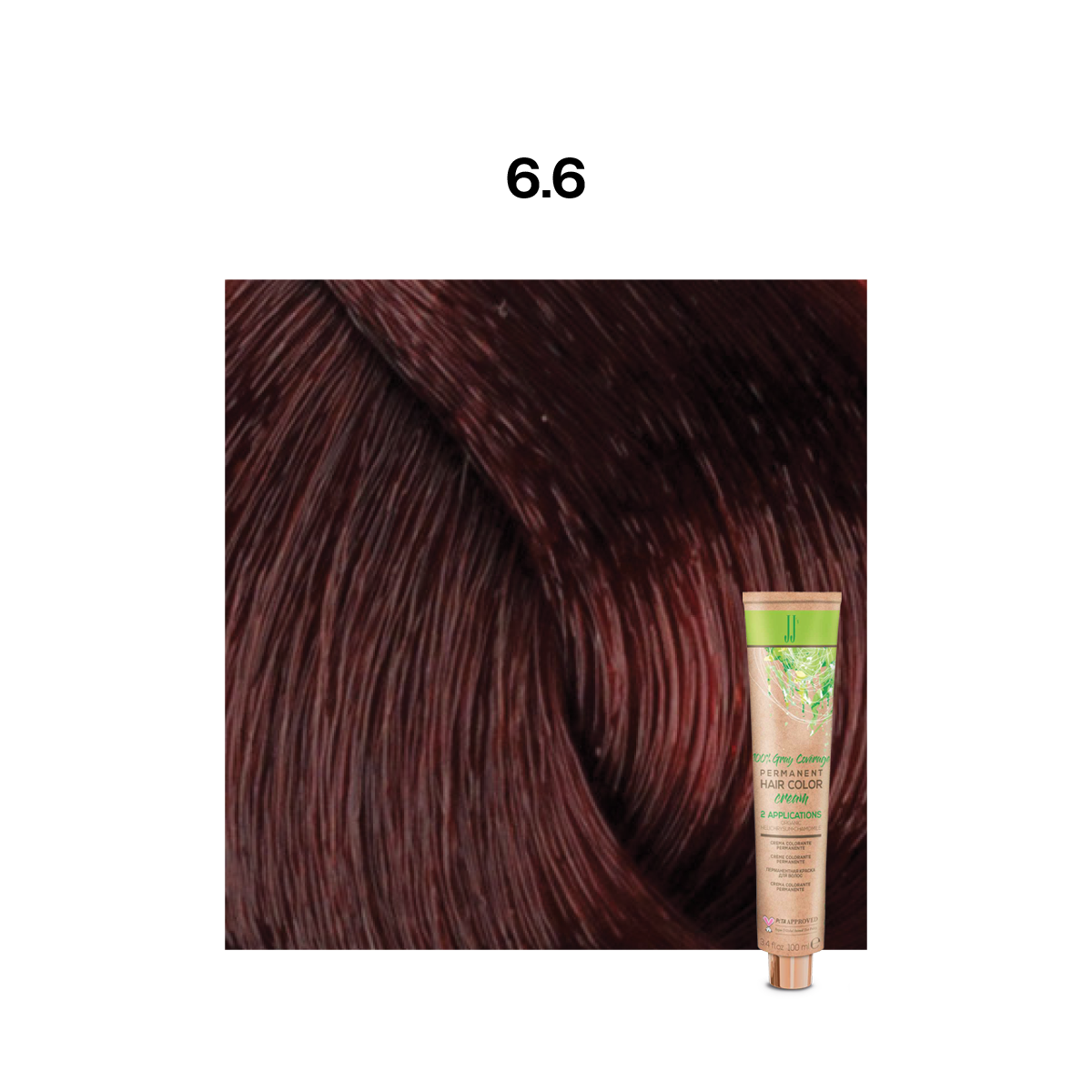 JJ Permanent Colour: Red