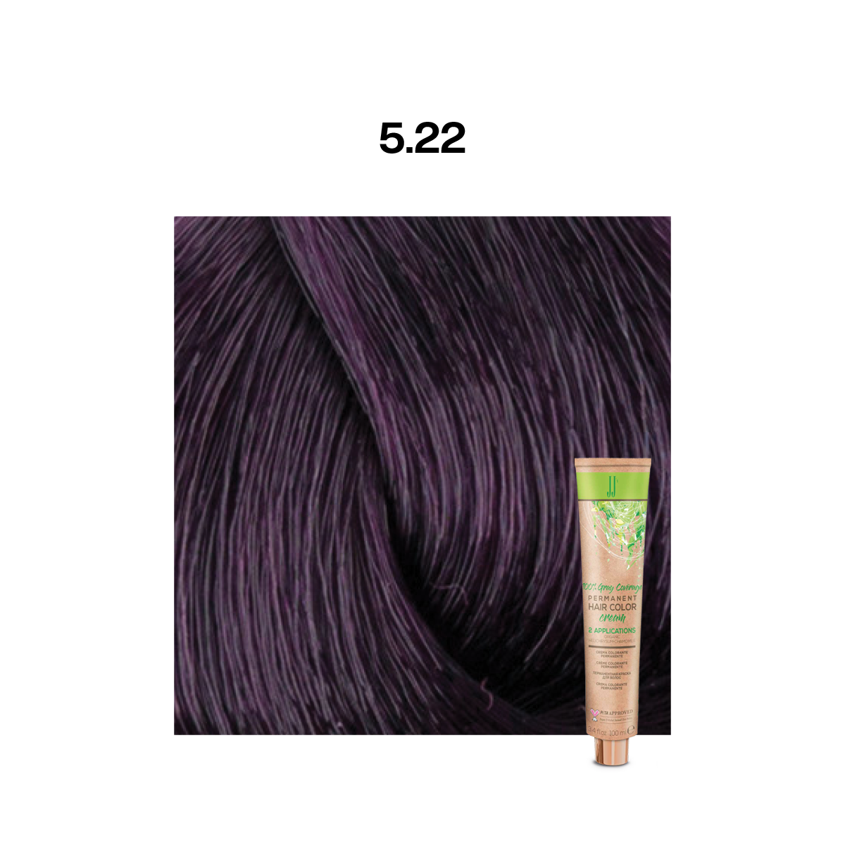 JJ Permanent Colour: Violet
