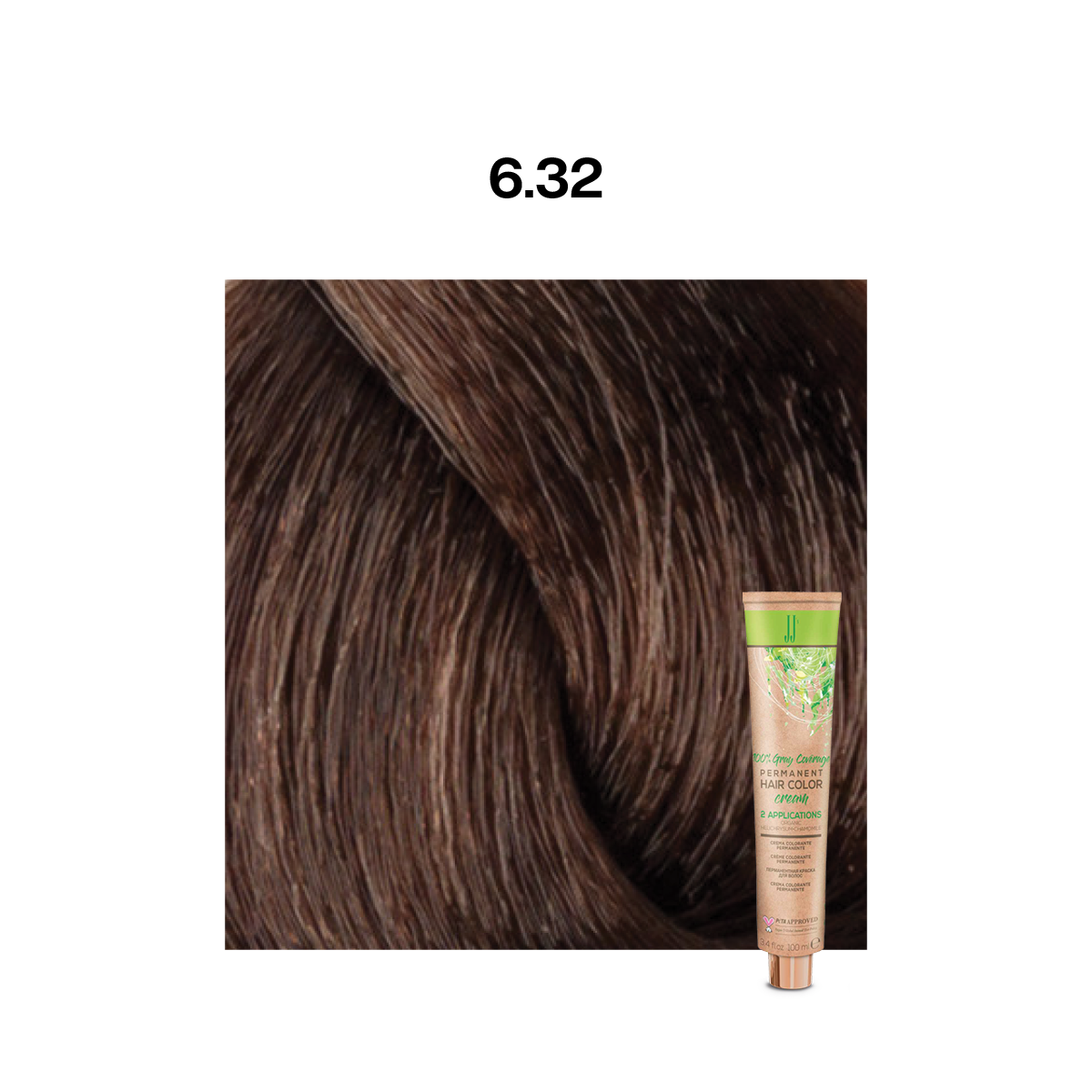 JJ Permanent Colour: Warm Beige