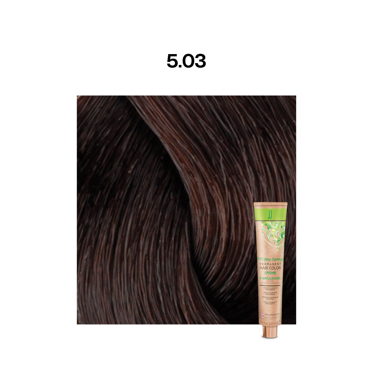 JJ Permanent Colour: Warm Natural