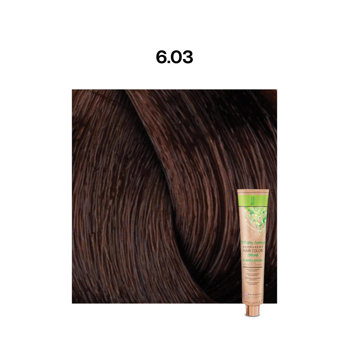 JJ Permanent Colour: Warm Natural